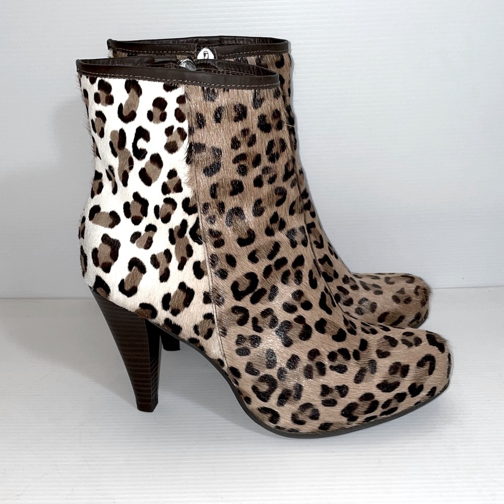 Rockwell Tharp Leopard 🐆 Calf hair Bootie - Picture 4 of 13